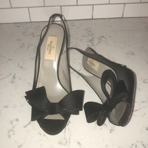 Valentino Bow Slingback Pumps